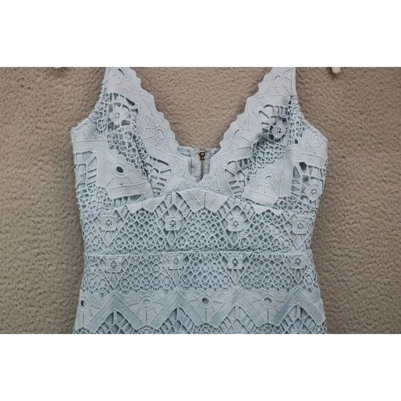 LuLu's Sway Away Lace Empire Waist Dress-Adj. Straps-Small-Lined-Cottagecore - Picture 6 of 15